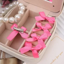Micro Bow Hair Clips