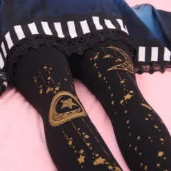 Midnight Steampunk Tights