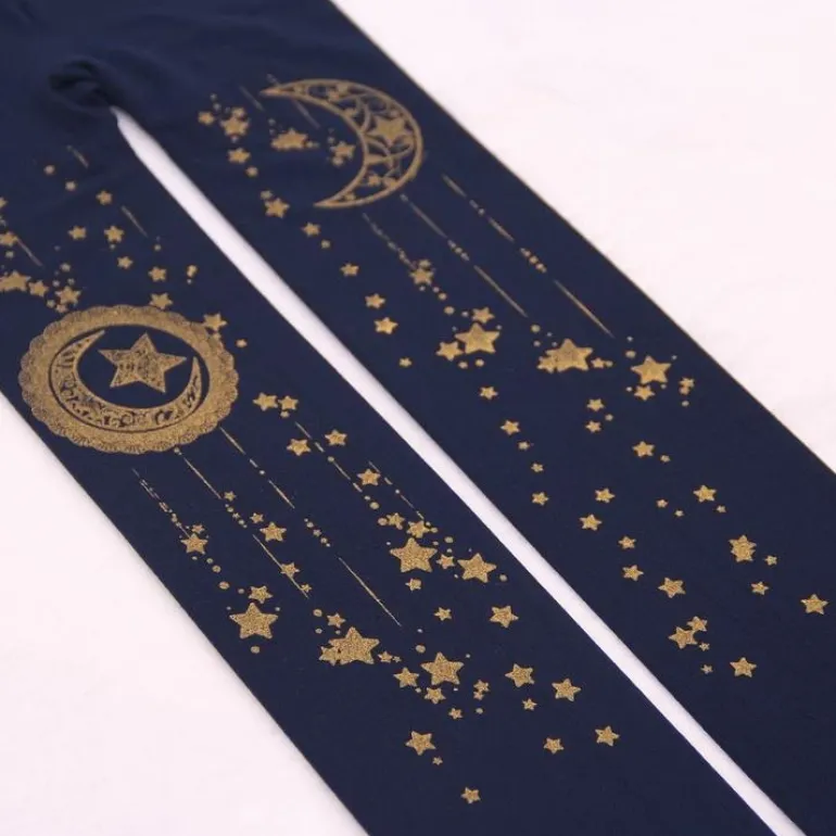 Midnight Steampunk Tights