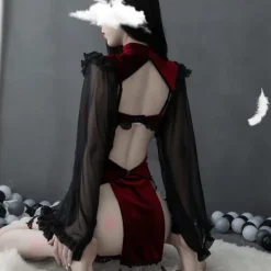 Midnight Witch Cosplay Lingerie Set