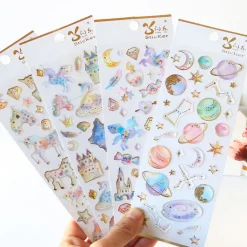 Milky Galaxy Stickers