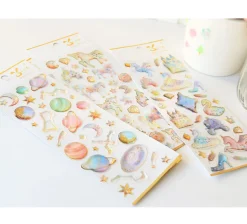 Milky Galaxy Stickers
