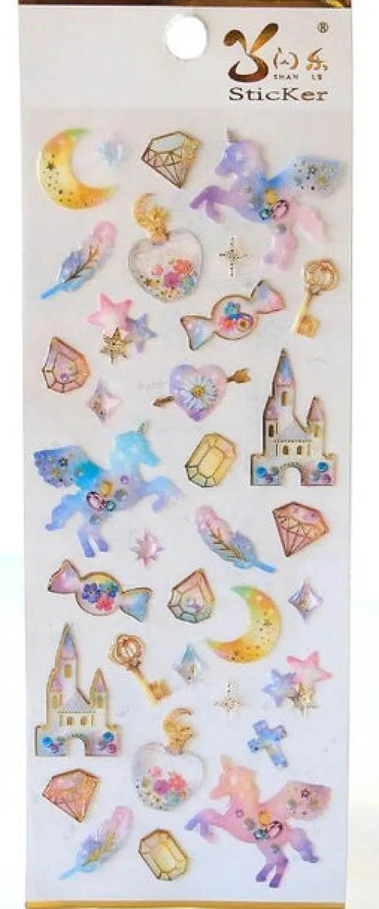 Milky Galaxy Stickers