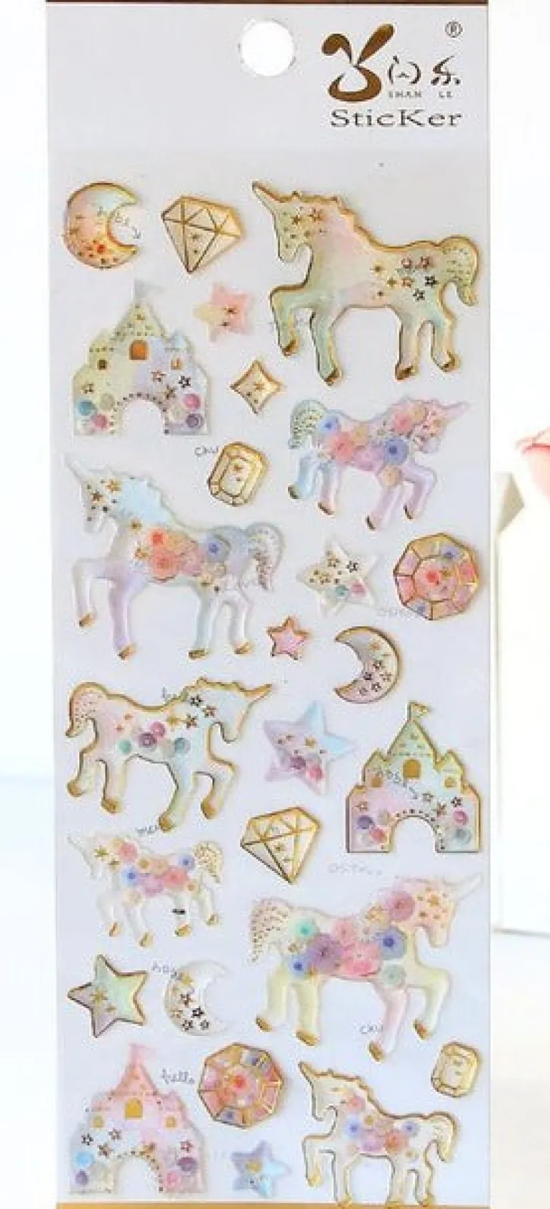 Milky Galaxy Stickers