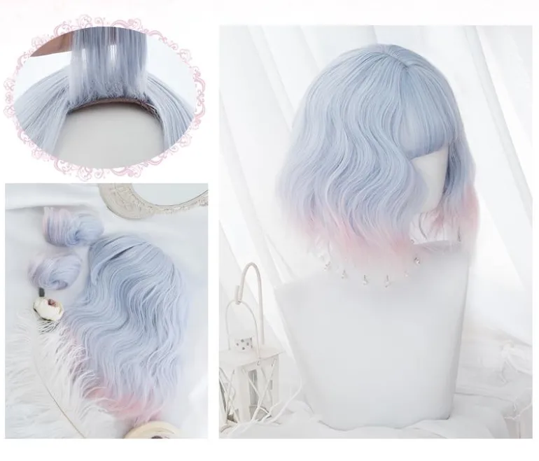 Milky Ombre Bob Wig