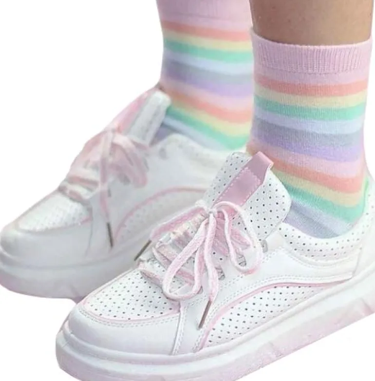 Milky Rainbow Socks