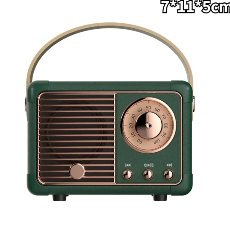 Mini Retro Radio Bluetooth Speaker