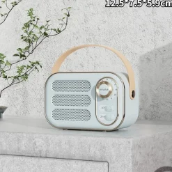 Mini Retro Radio Bluetooth Speaker