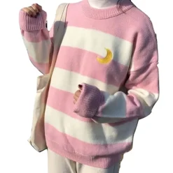 Moon Child Pastel Knit Sweater