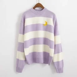 Moon Child Pastel Knit Sweater