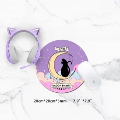 Moon Magic Neko Gaming Mousepad