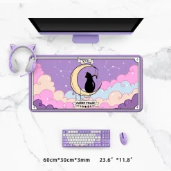 Moon Magic Neko Gaming Mousepad