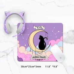 Moon Magic Neko Gaming Mousepad