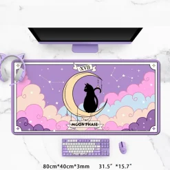 Moon Magic Neko Gaming Mousepad