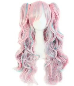 Multi-Color Pigtail Wigs