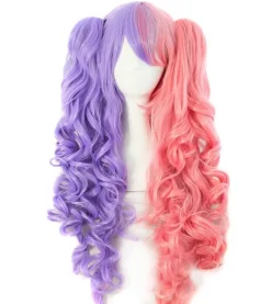 Multi-Color Pigtail Wigs