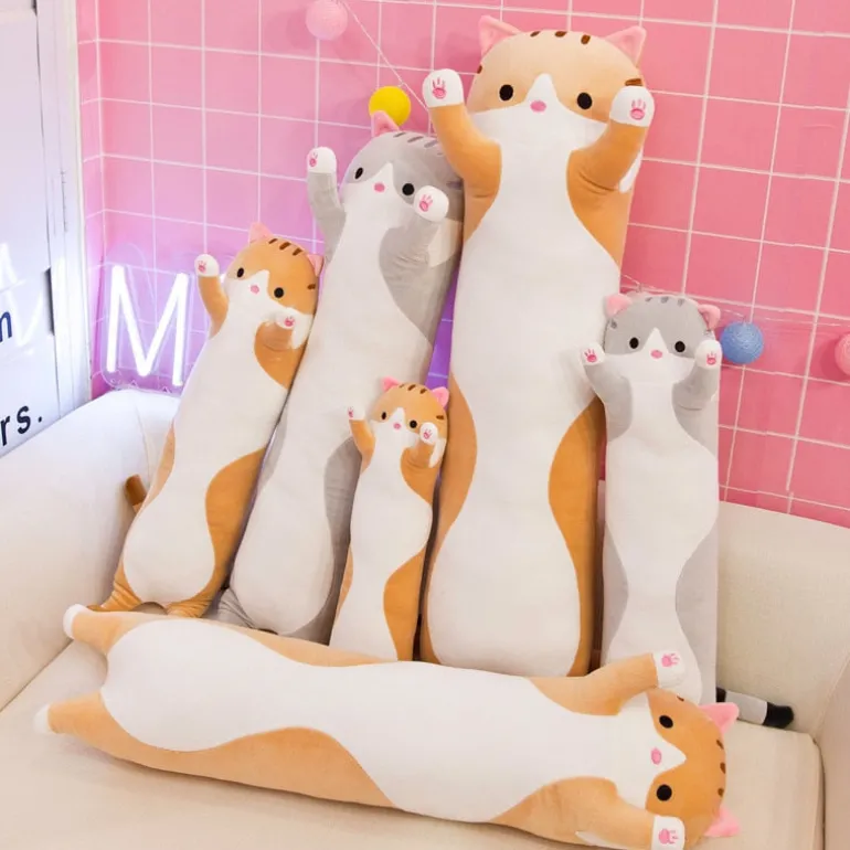 Neko Cuddle Body Pillow Plush