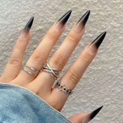 Ombre Cat Claws Press On Nails