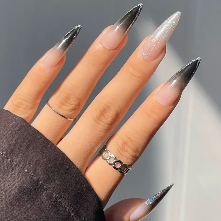 Ombre Cat Claws Press On Nails