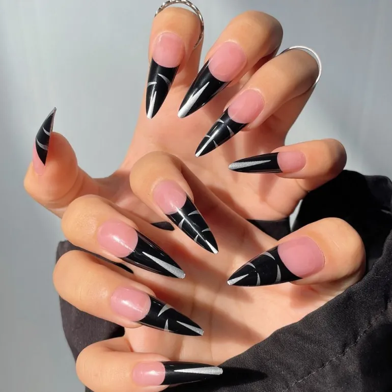 Ombre Cat Claws Press On Nails