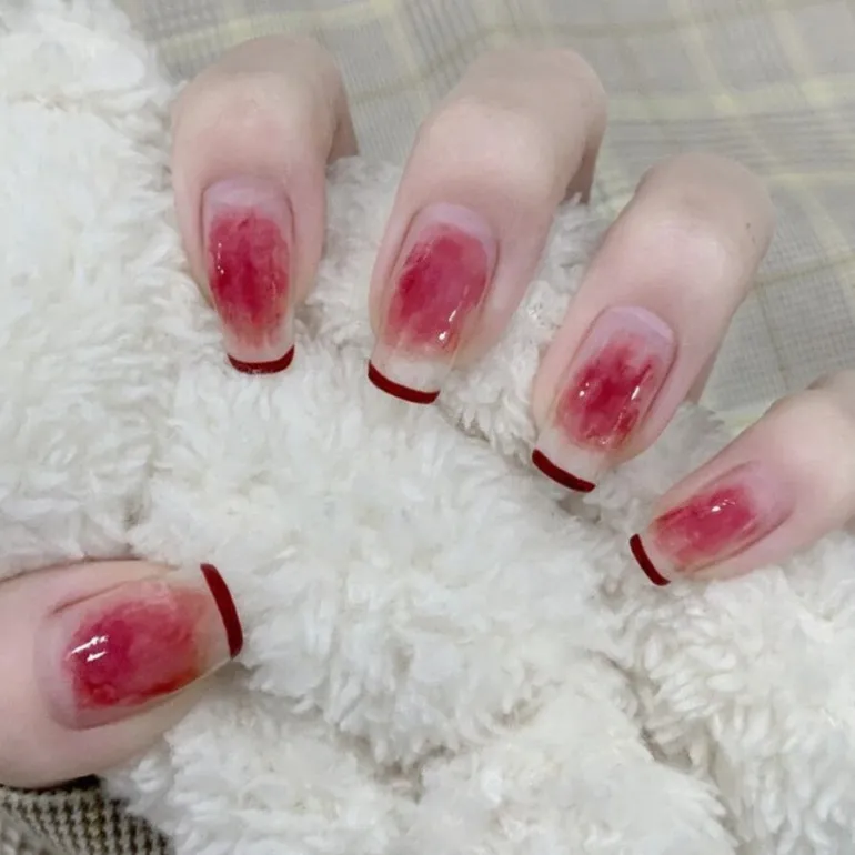 Ombre Gradient Press On Nails