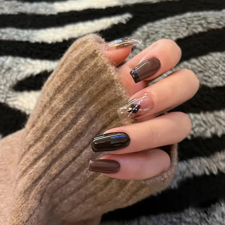 Ombre Gradient Press On Nails