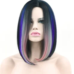 Ombre Medium Length Wigs