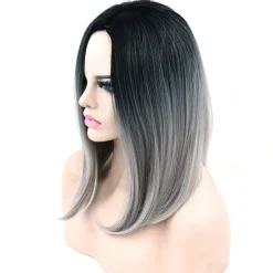 Ombre Medium Length Wigs