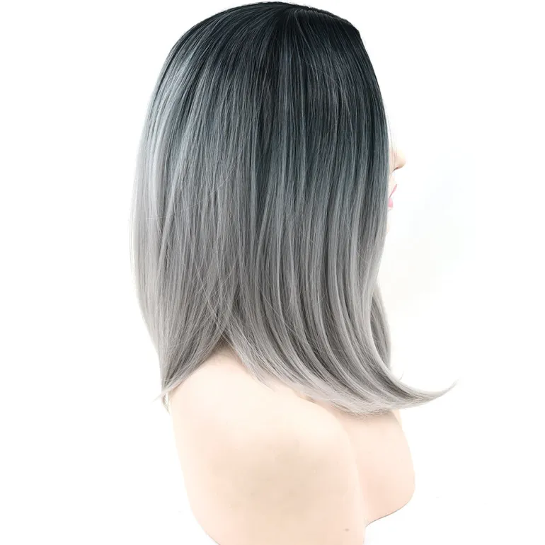 Ombre Medium Length Wigs
