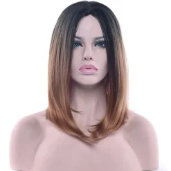 Ombre Medium Length Wigs