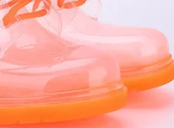 Ombre Transparent Rain Boots
