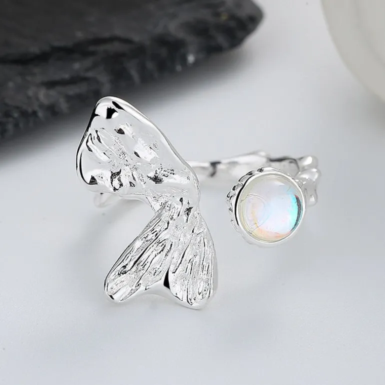 Opal Alien Rings