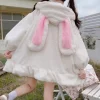 Oversized Fluffy Bunny Jacket
