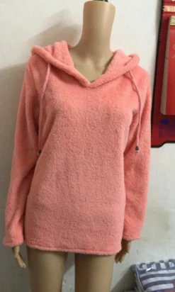 Oversized Fuzzy Hoodie