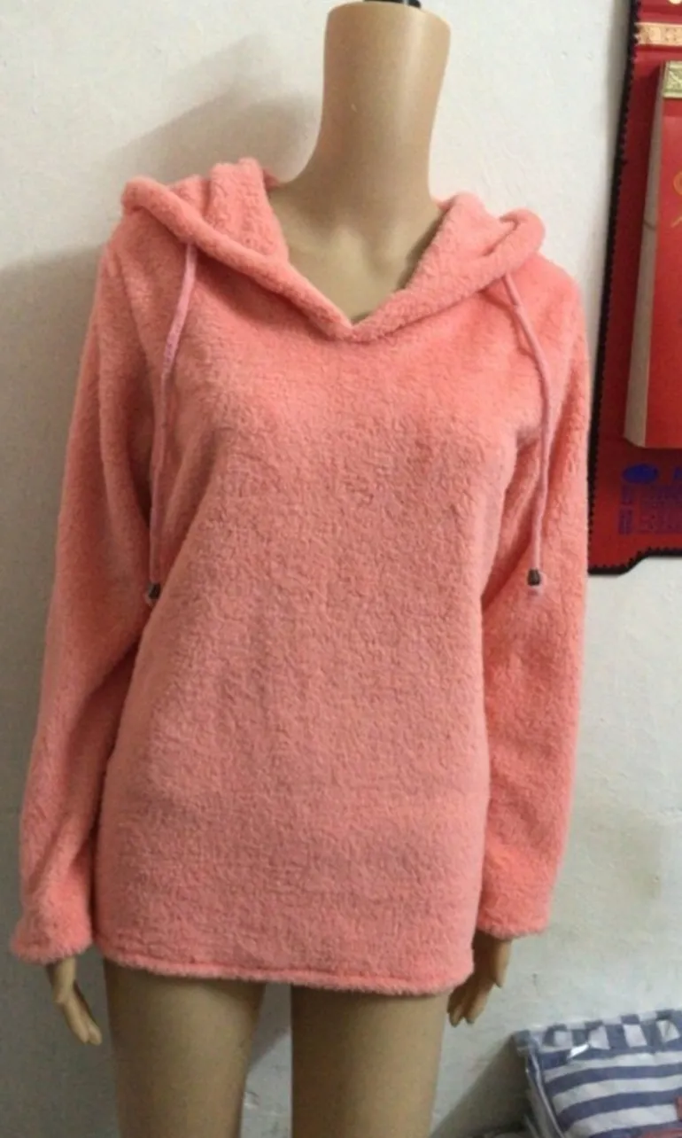 Oversized Fuzzy Hoodie