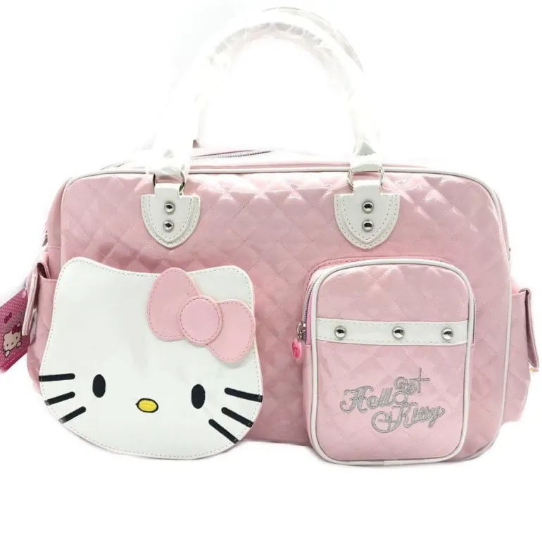 Oversized Kitten Duffle Bag