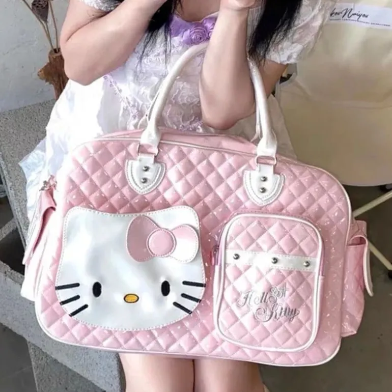 Oversized Kitten Duffle Bag