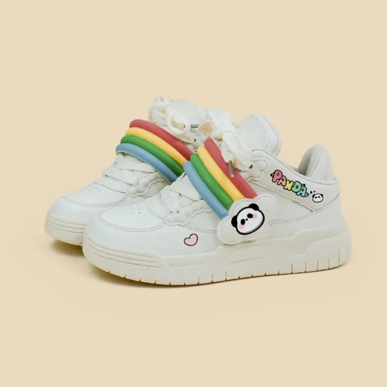 Panda Pride Sneakers