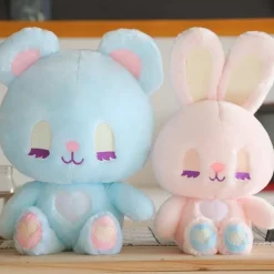 Pastel Bunny & Bear Plushies