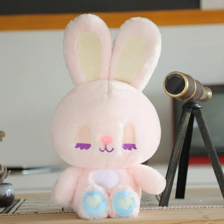 Pastel Bunny & Bear Plushies