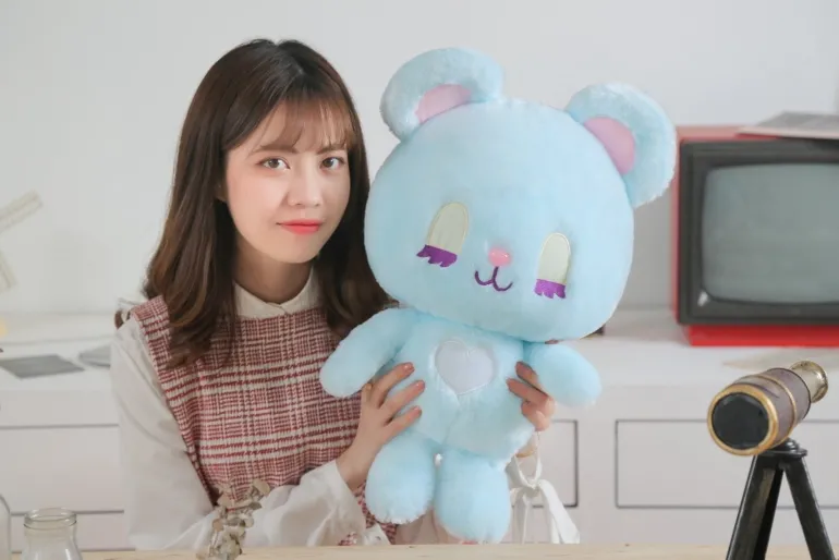 Pastel Bunny & Bear Plushies
