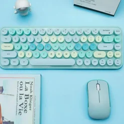 Pastel Candy Keyboard & Mouse Set
