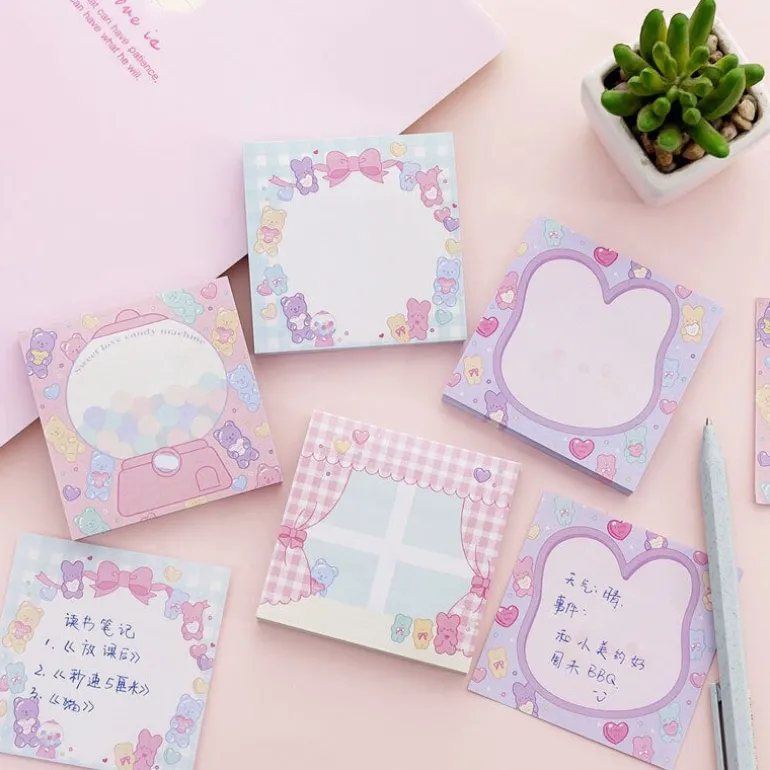 Pastel Candy Sticky Note Pads