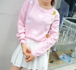 Pastel Clouds Crewneck
