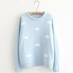 Pastel Clouds Crewneck