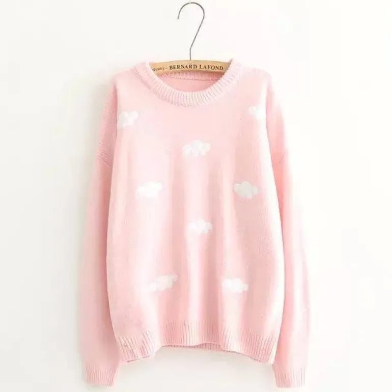 Pastel Clouds Crewneck