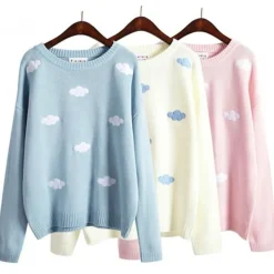 Pastel Clouds Crewneck