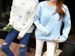 Pastel Clouds Crewneck
