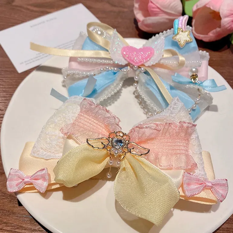 Pastel Decora Hair Bows