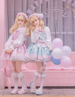 Pastel Dream Girl Kawaii Dress